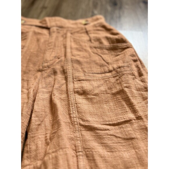 Free People Aloha Linen Blend High Rise Shorts Size 2 - Picture 4 of 9